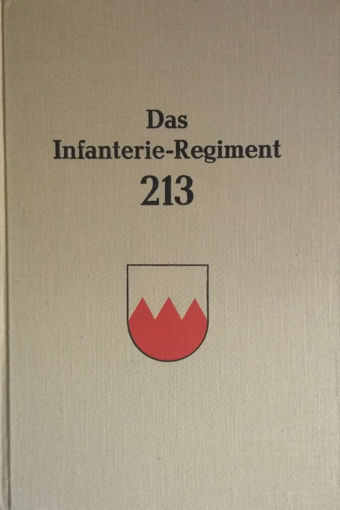 Das Infanterie Regiment 213 Stöhr Buchshop